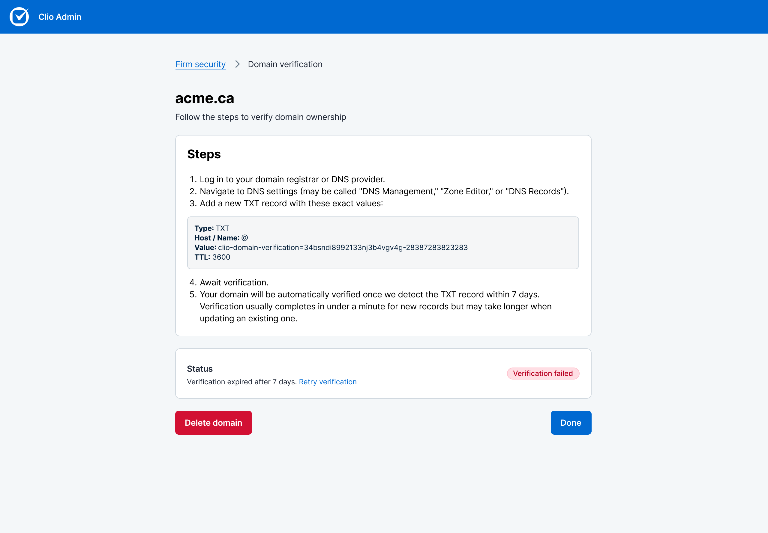 Verification – improved