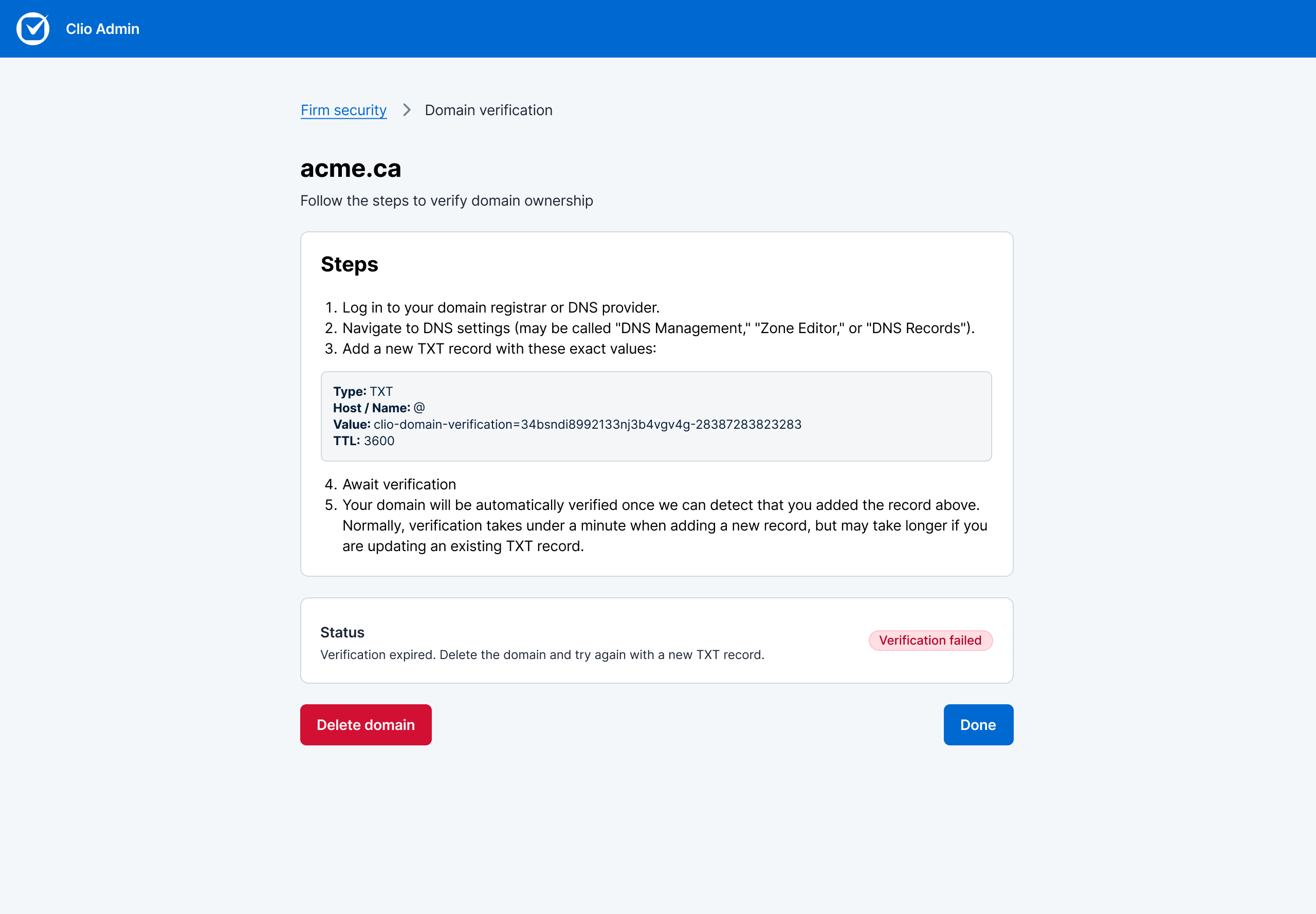 Verification – old